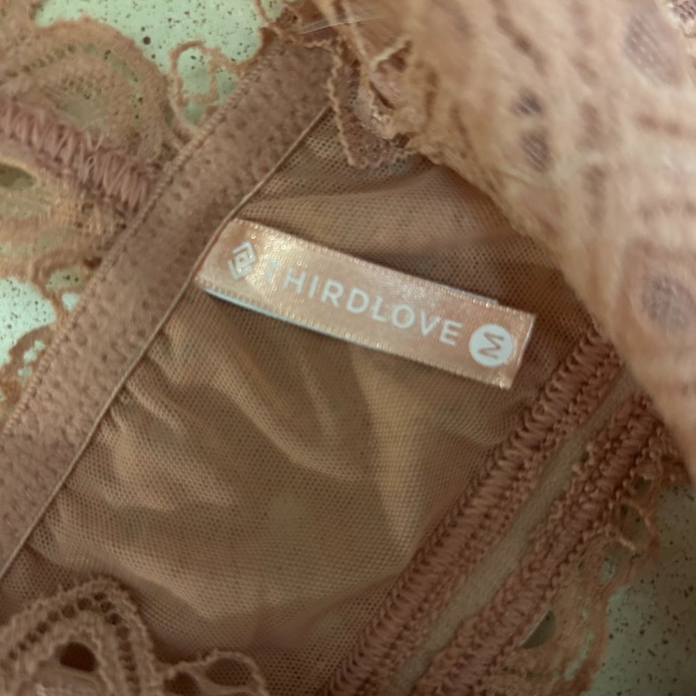 ThirdLove Boho Lace Front Closure Bralette, M - Picture 4 of 4